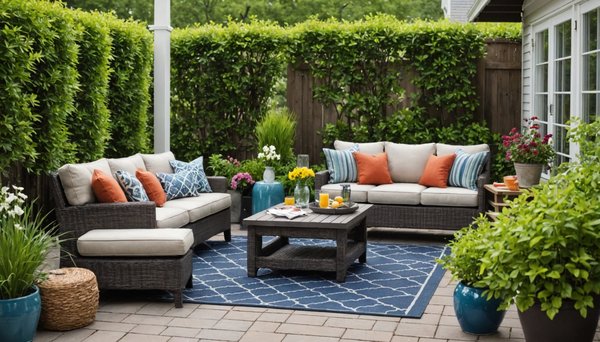 Quelles tendances décoratives émergent pour les espaces extérieurs cette année ?