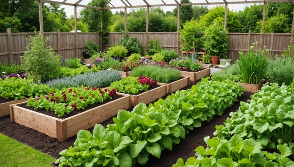 Créer un jardin comestible pour une cuisine saine et fraîche